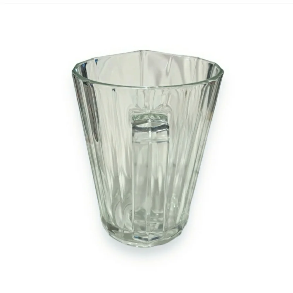 BORMIOLI Rocco Clear Pressed Glass Pitcher VINTAGE